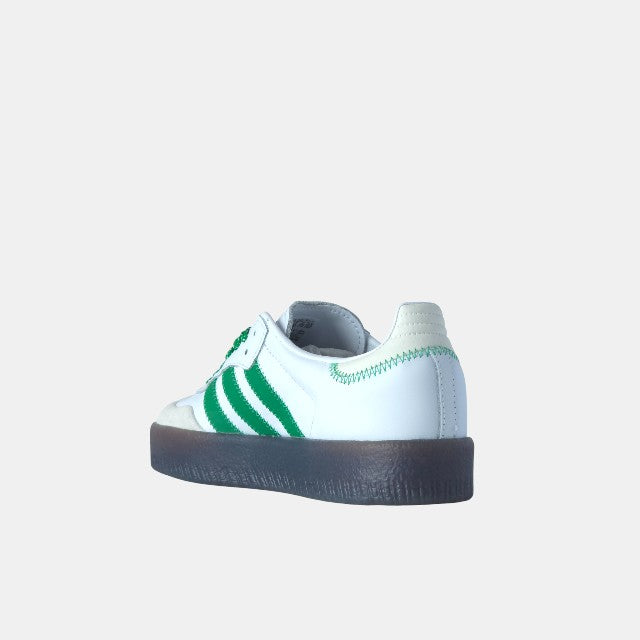 Adidas Sambae W - White Green Gum | Plataforma
