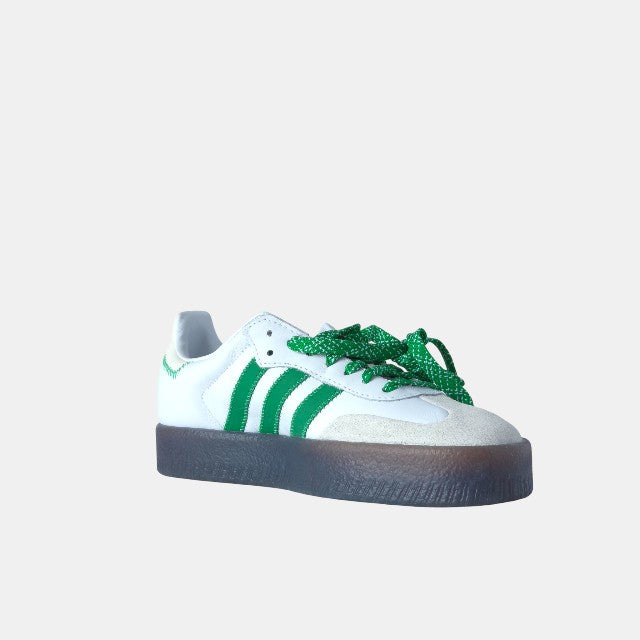 Adidas Sambae W - White Green Gum | Plataforma