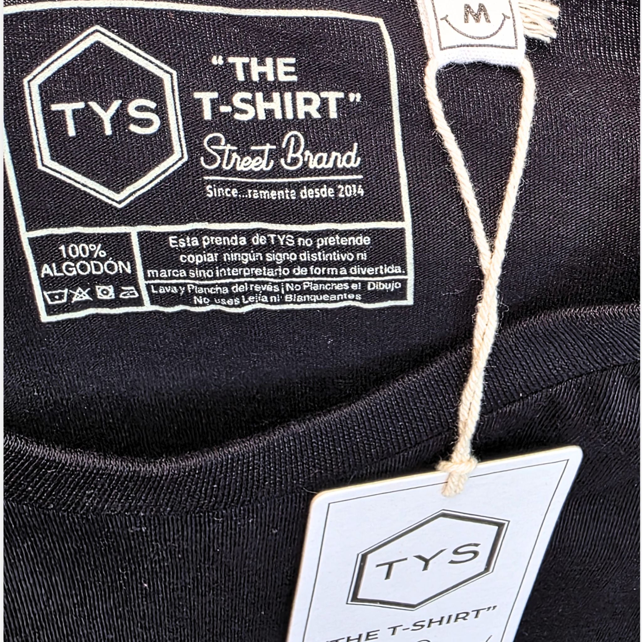 Camiseta oversize negra BMW M3 E30 The Boxy TYS – Etiqueta cuello algodón
