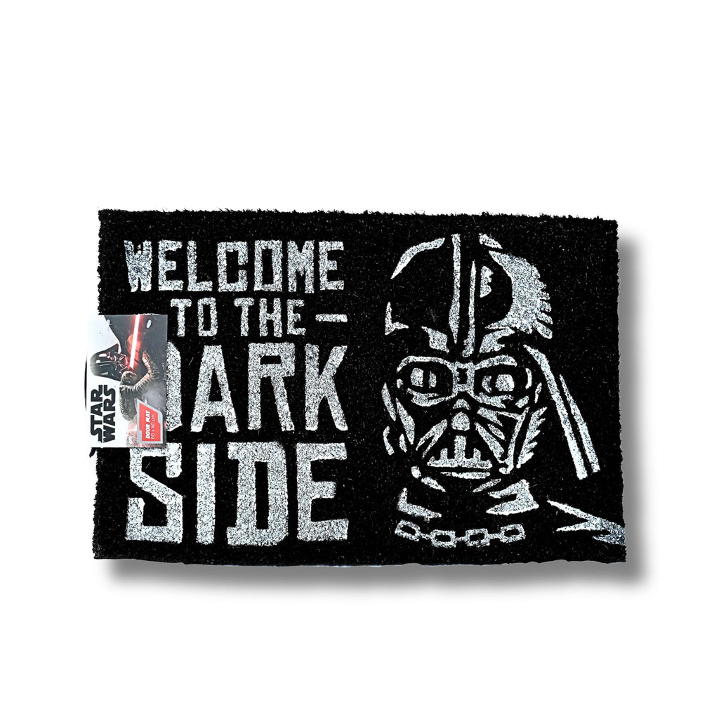 Felpudo oficial Star Wars Darth Vader Welcome to the Dark Side con etiqueta original de Grupo Erik
