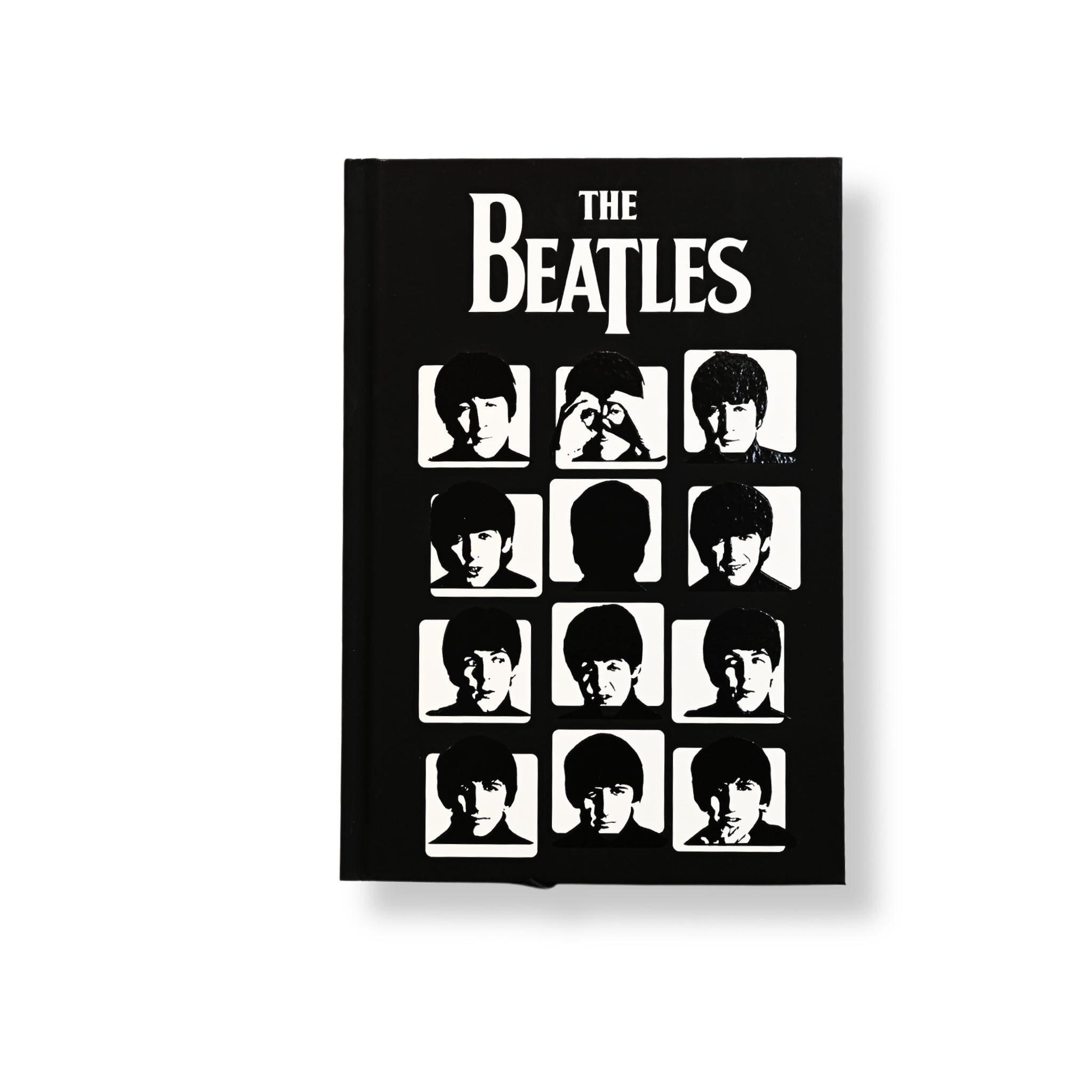 Libreta Premium A5 The Beatles A Hard Day's Night - Portada tapa dura en negro
