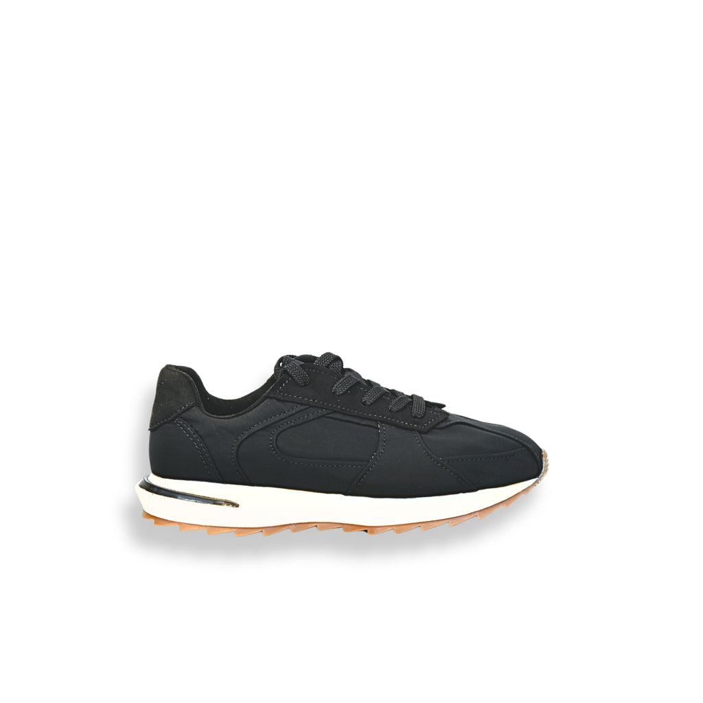 Sneakers urbanas Corina negro – perfil portada
