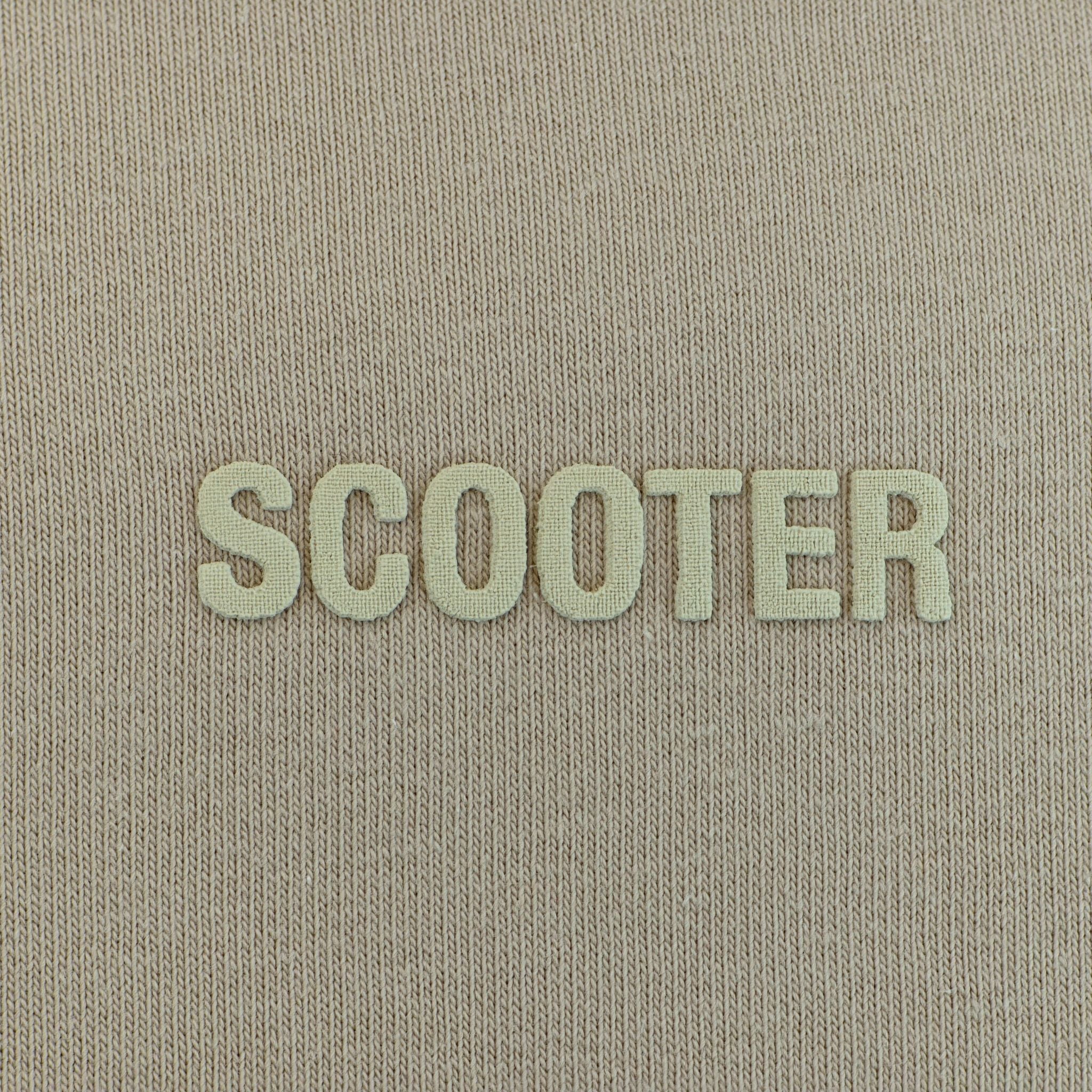 Logo SCOOTER en relieve tridimensional sudadera Hackney