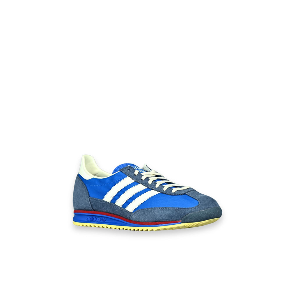 Zapatillas adidas Originals SL 72 OG azul unisex - vista en ángulo frontal
