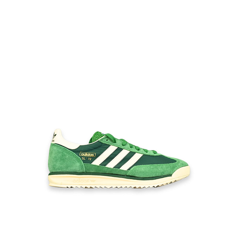 Zapatillas adidas Originals SL 72 RS verde unisex - vista lateral
