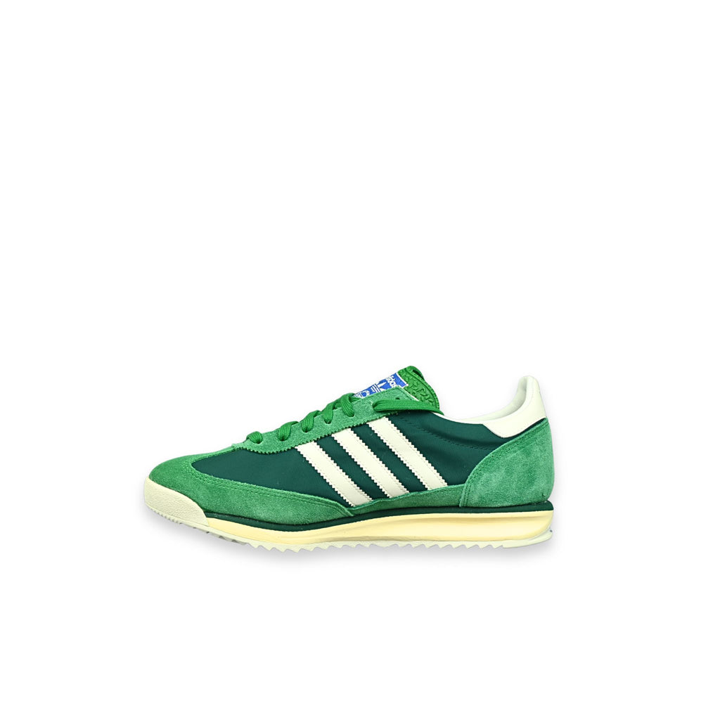 Zapatillas adidas Originals SL 72 RS verde unisex - vista lateral interior
