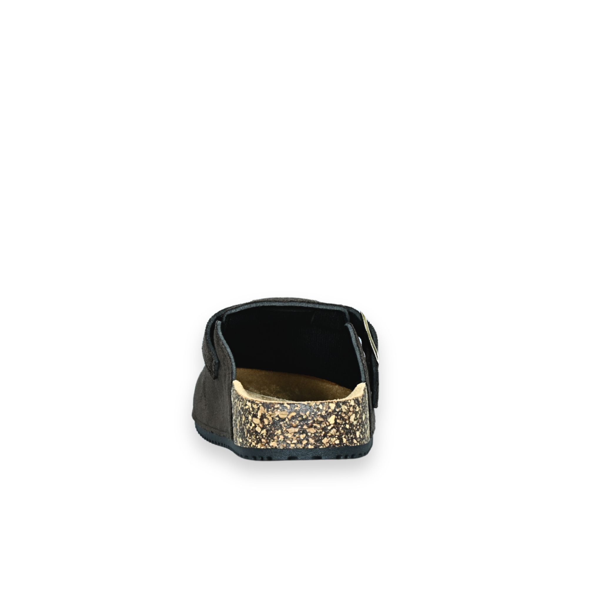 Zuecos Bio-Style Antelina Chocolate – White Tabs (Unisex)